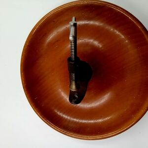 Vintage Wooden Nutcracker Bowl